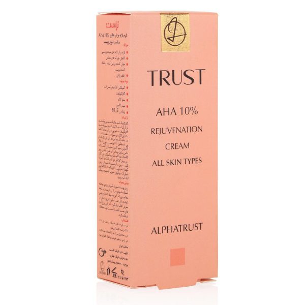 کرم لایه‌بردار آلفاتراست حاوی 10% AHA - محصول مراقبت پوست - تصویر 2