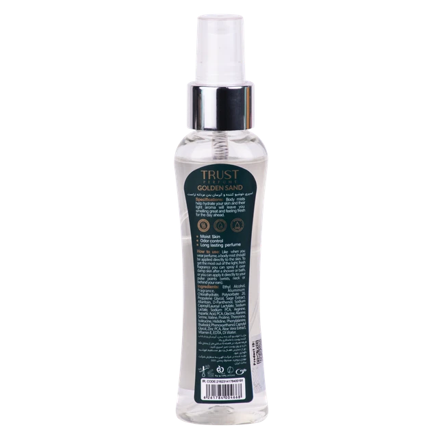 بادی میست مردانه تراست مدل Golden Sand با حجم 100 میل - عطر مردانه - تصویر 2