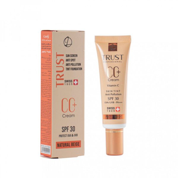 سی سی کرم پلاس تراست شماره 2 (بژ طبیعی) کرم اصلاح‌کننده رنگ صورت - تصویر 1